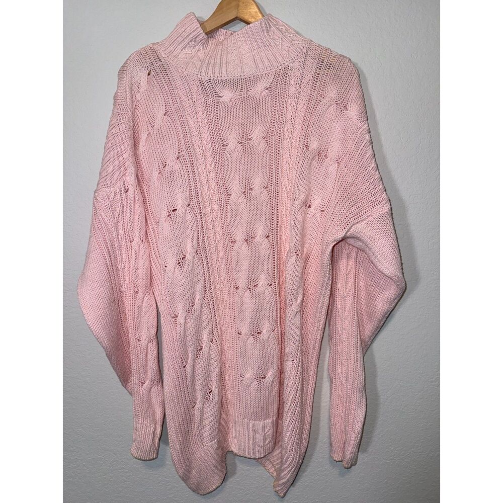 Oversized vintage Forenza Cable Knit Sweater — Size L
